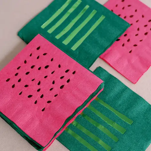 One & Only Paper Watermelon Cocktail Napkins