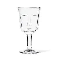 Abbott Resting Face Wine Glass