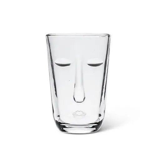 Abbott Resting Face Highball Glass