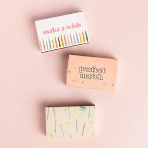 Mini Colorful Matchsticks Matchbox