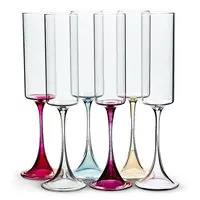 Abbott Red Champagne Flute