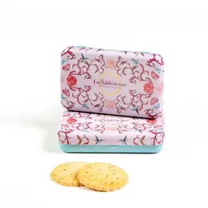 Raspberry Cookie Tins