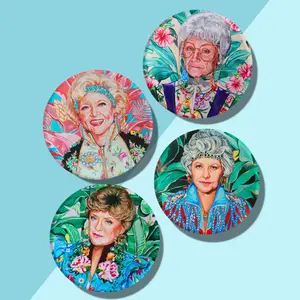 Golden Girls Coasters Set of 4