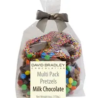 David Bradley Choclatier Multi-Topping Chocolate Covered Pretzels