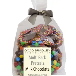 Multi-Topping Chocolate Covered Pretzels