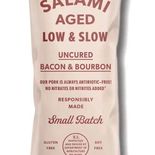 Salt & Twine Uncurled Bacon & Bourbon Salami