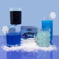 Art of Sucre Winter Blues Cotton Candy Glitter Bombs