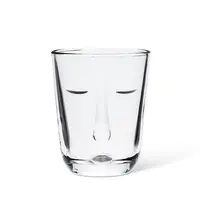 Abbott Resting Face Rocks Glass