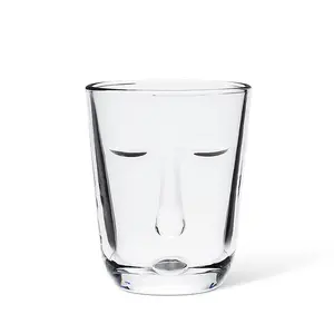 Resting Face Rocks Glass
