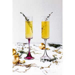 Silver Champagne Flute