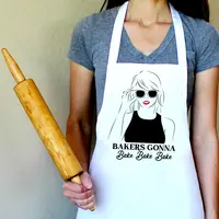 Love You A Latte Shop Bakers Gonna Bake Apron