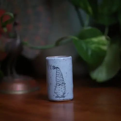 Mud & Maker Handmade Gnome Shot Glass