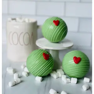 Grinch Hot Chocolate Bombs
