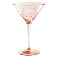 Sophistiplate Blush Martini Glass