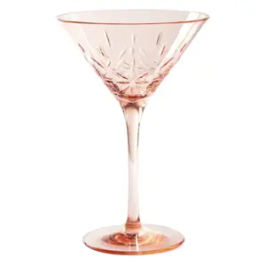 Blush Martini Glass