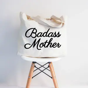 Badass Mother Tote Bag