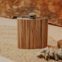 Spitfire Girl Wooden Flask