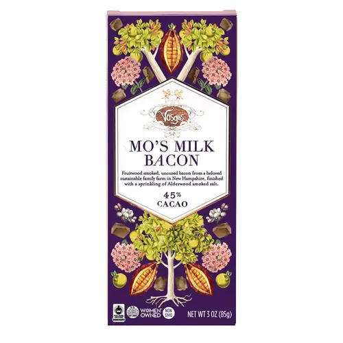 Vosges Haut-Chocolat Mo's Bacon and Salt Milk Chocolate Bar