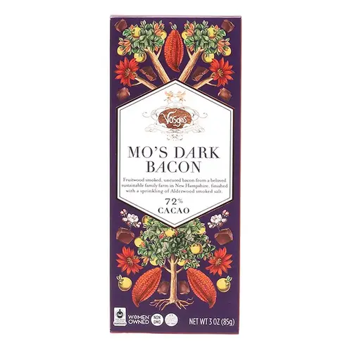 Vosges Haut-Chocolat Mo's Bacon and Salt Dark Chocolate Bar