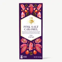 Vosges Haut-Chocolat Pink Salt and Caramel Dark Chocolate Bar