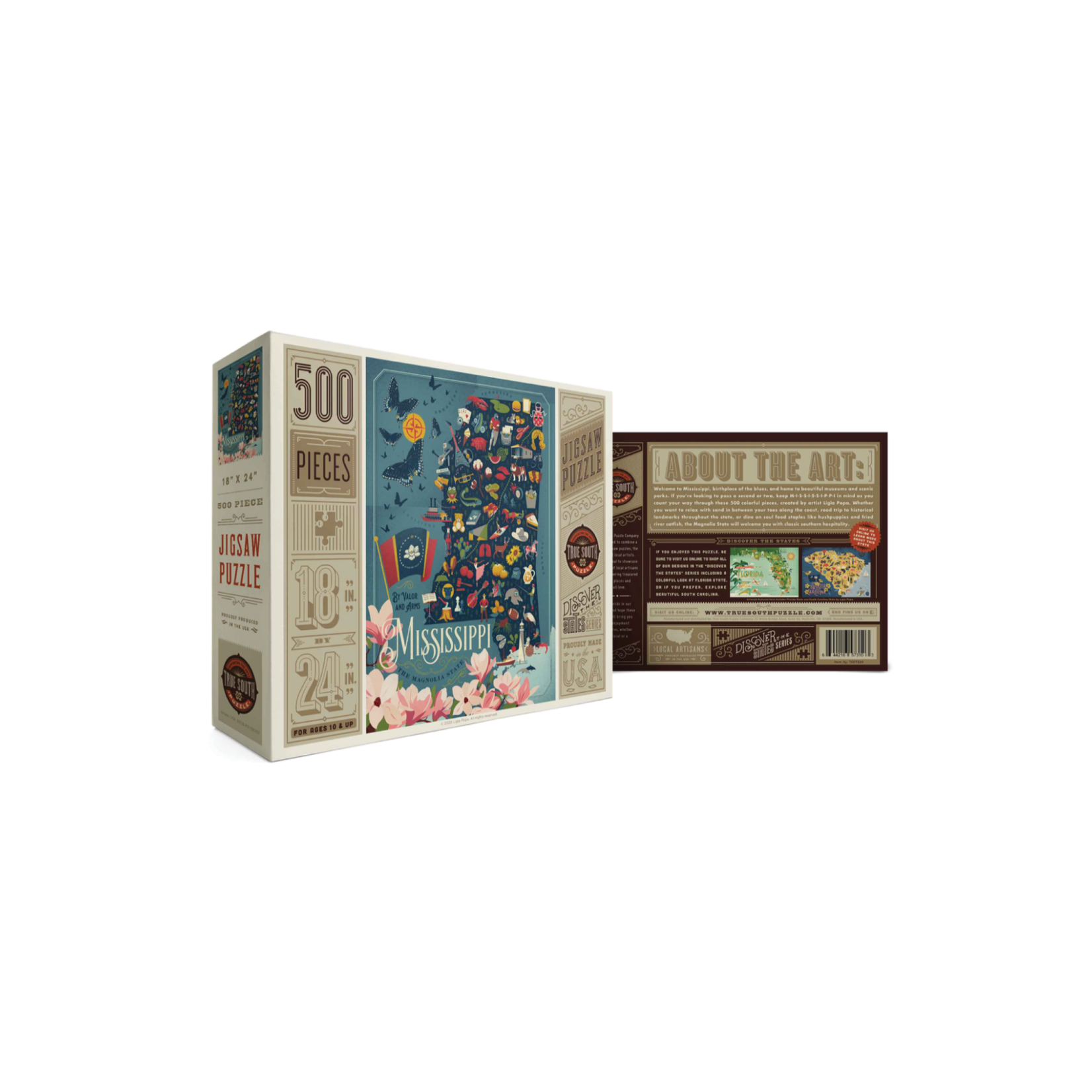 True South Puzzle MS State-New Puzzle