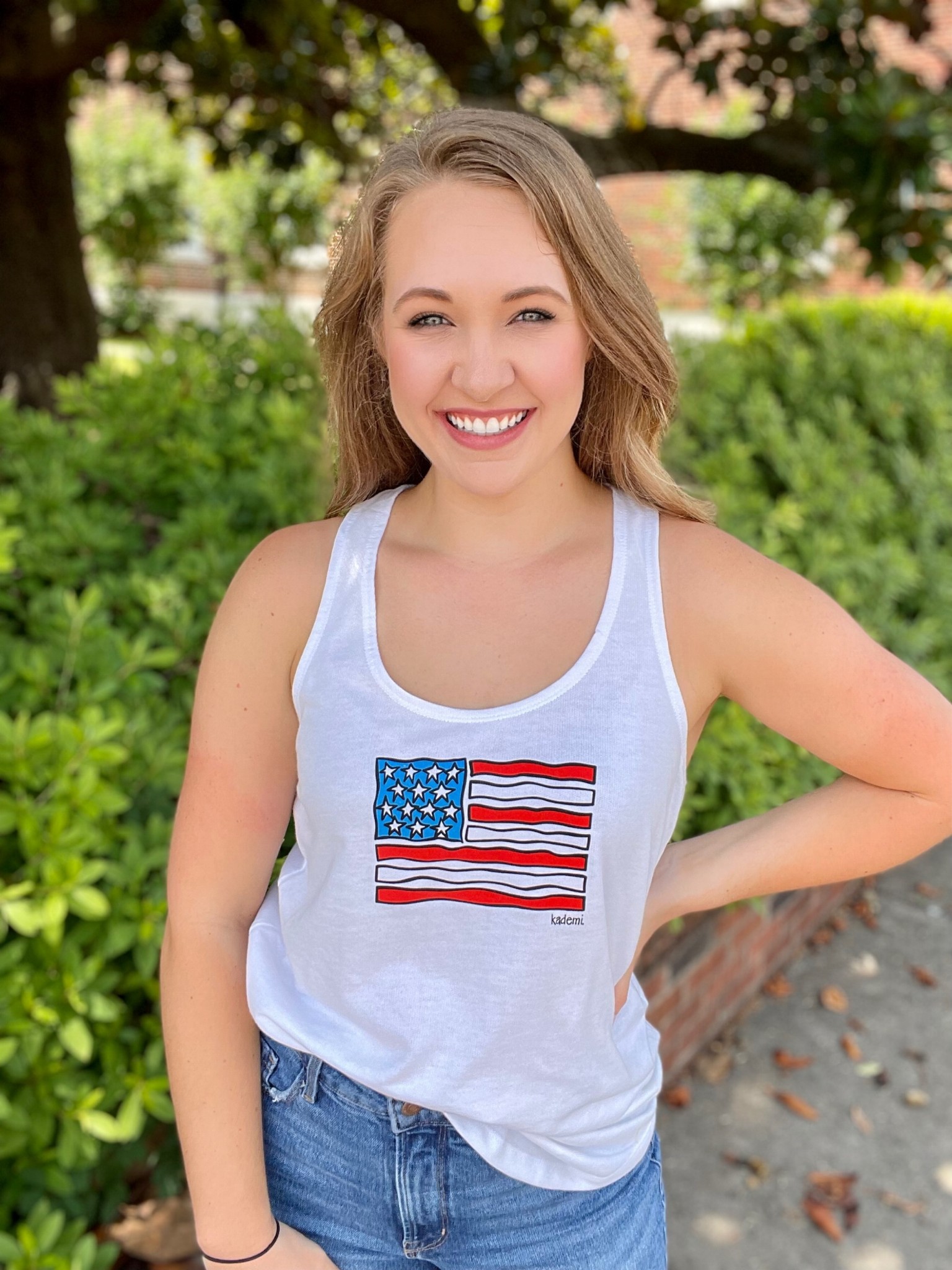 Flag Racerback Tank - Kademi
