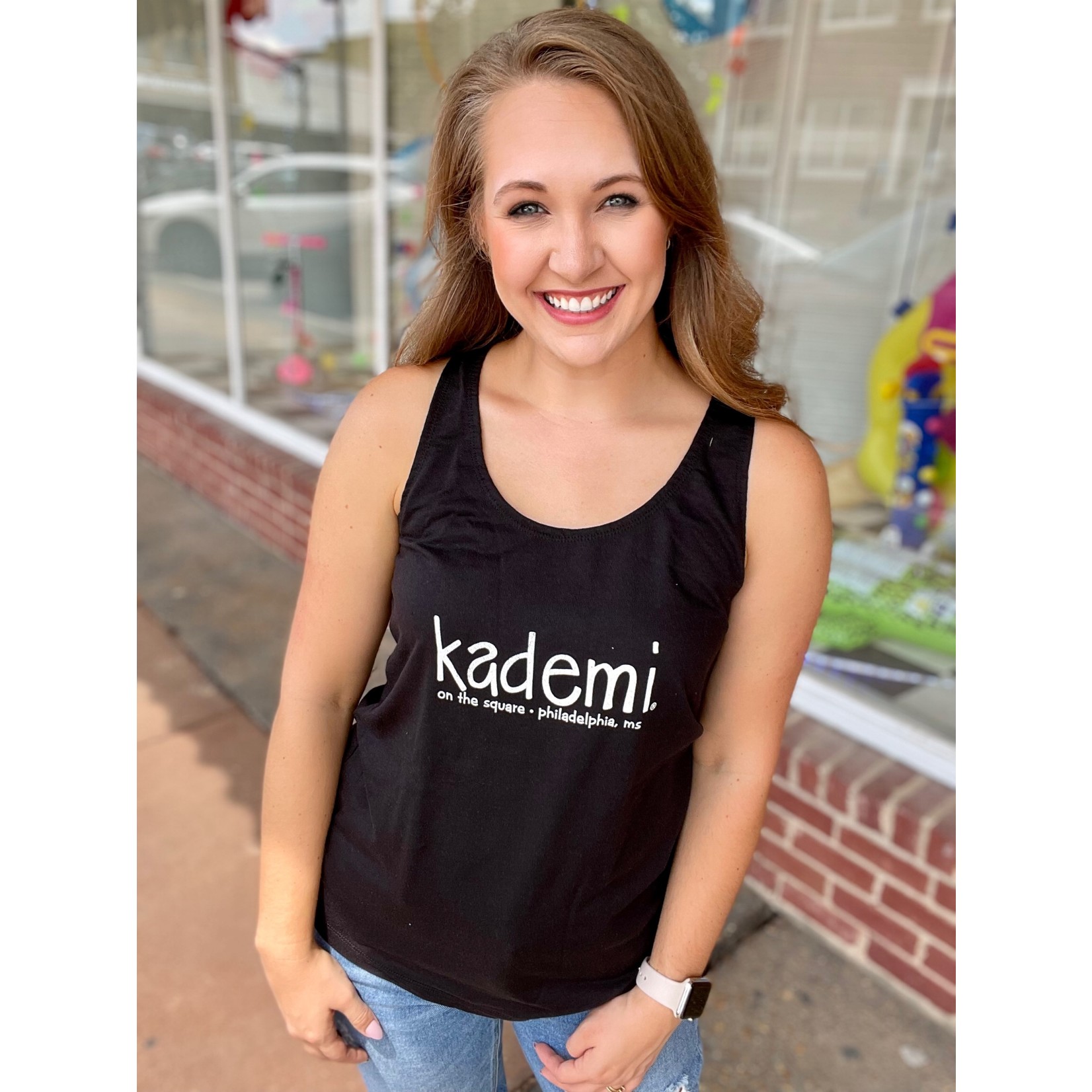 Kademi Kademi Logo Racerback Tank