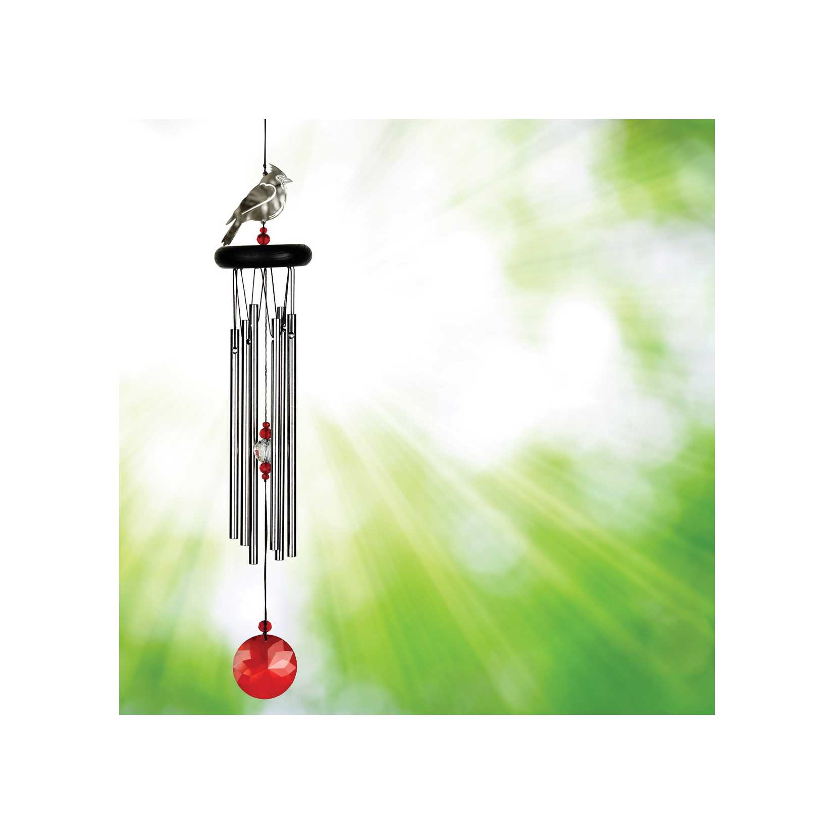 Woodstock Chimes Crystal Chime, Cardinal