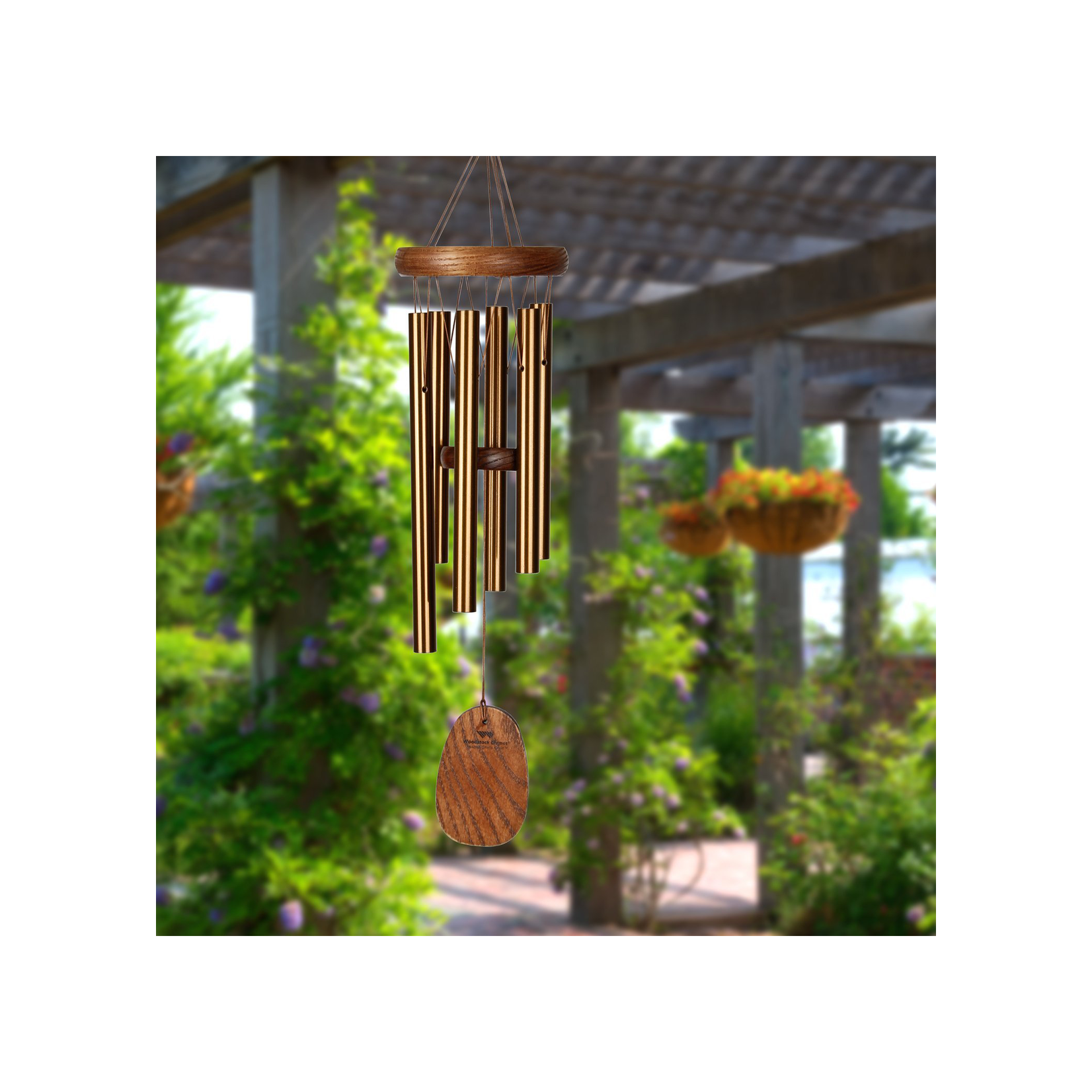 Woodstock Chimes Amazing Grace, Small - Bronze