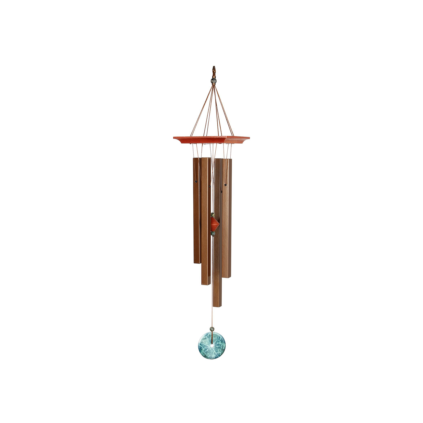 Woodstock Chimes Turquoise Chime, Medium