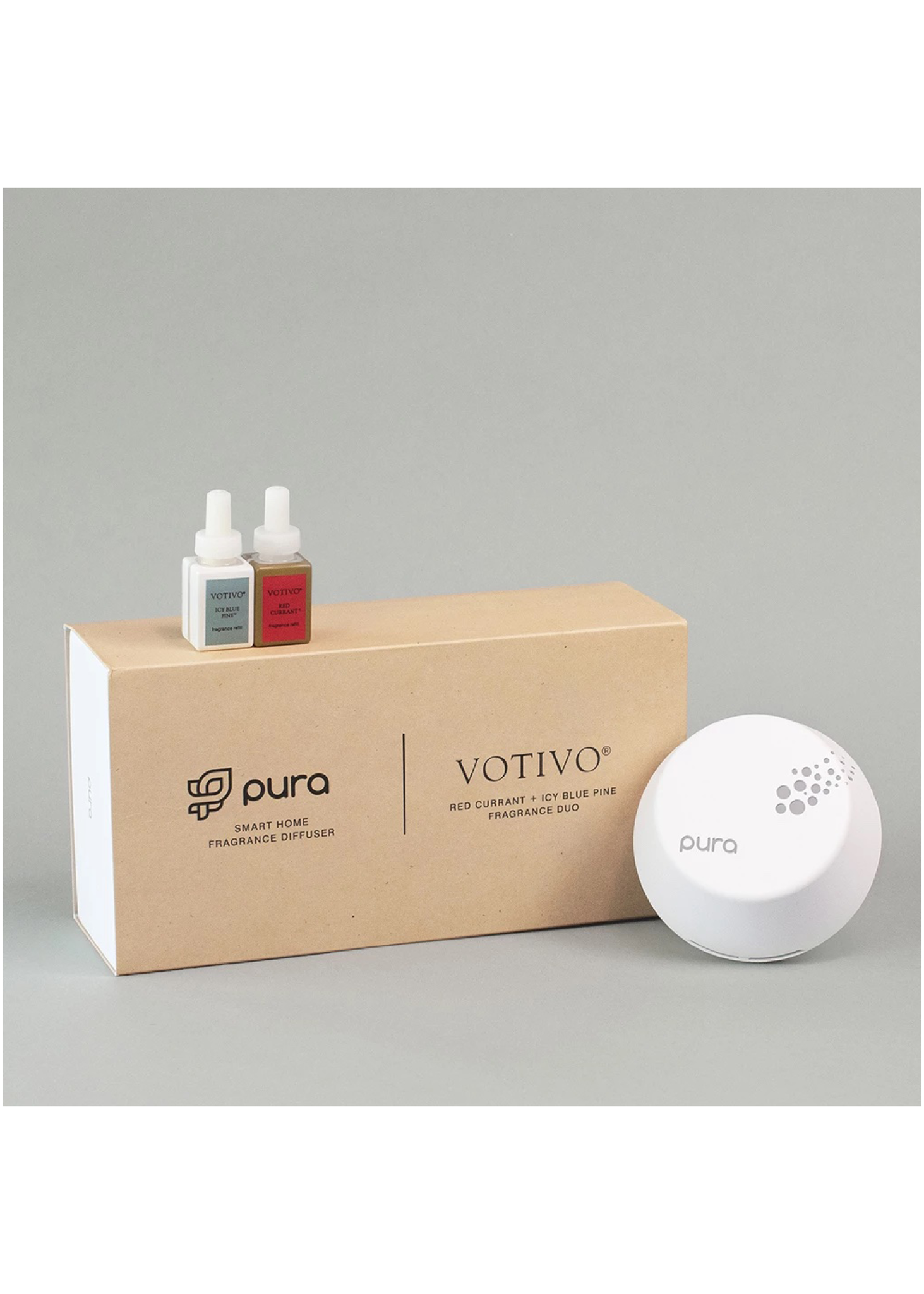 Pura + Votivo Diffuser Set Kademi