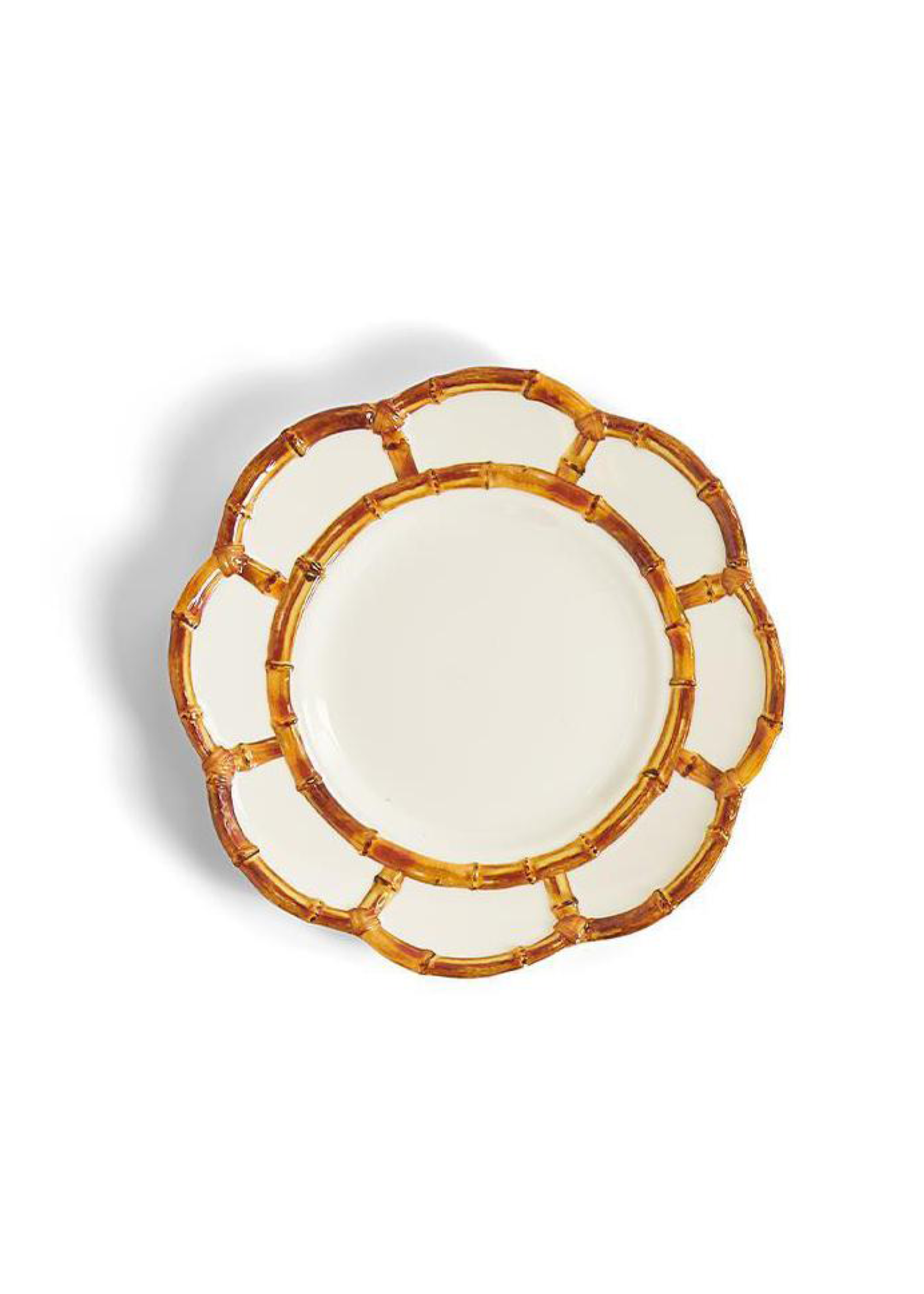 Two's Company, Inc. Bamboo Touch Accent Plate