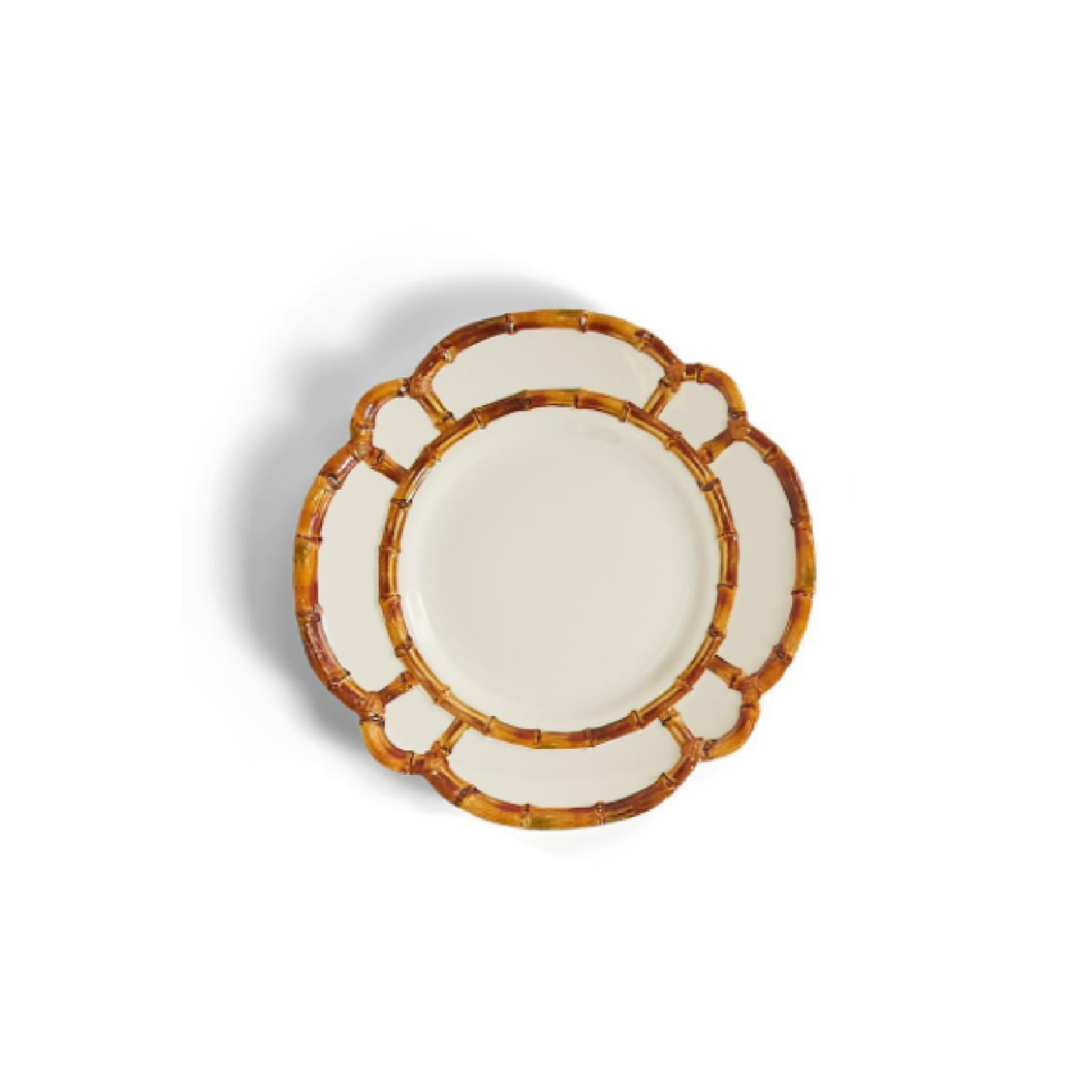 Two's Company, Inc. Bamboo Touch Dinner Plate