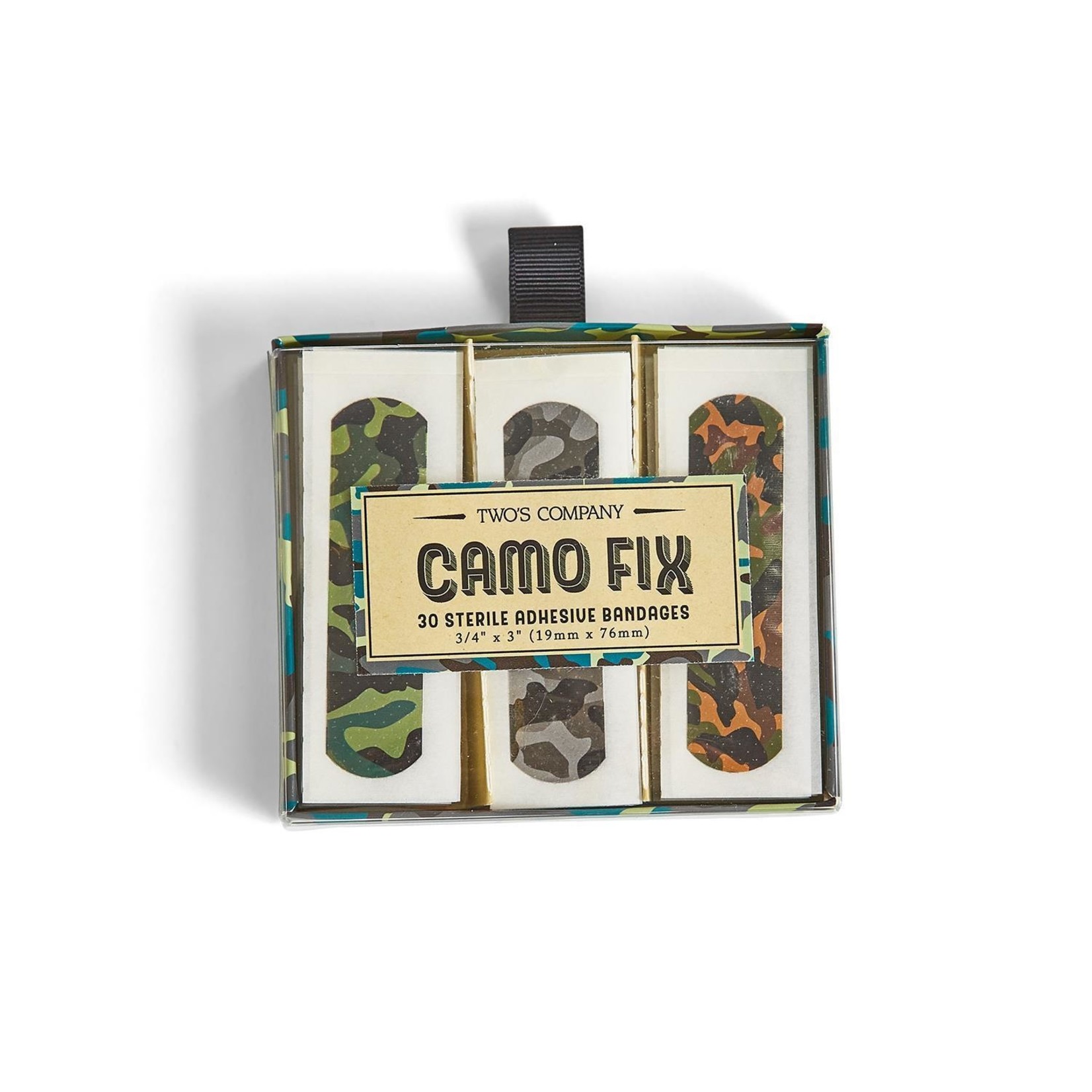 Two's Company, Inc. Camo Fix Bandages in Gift Box