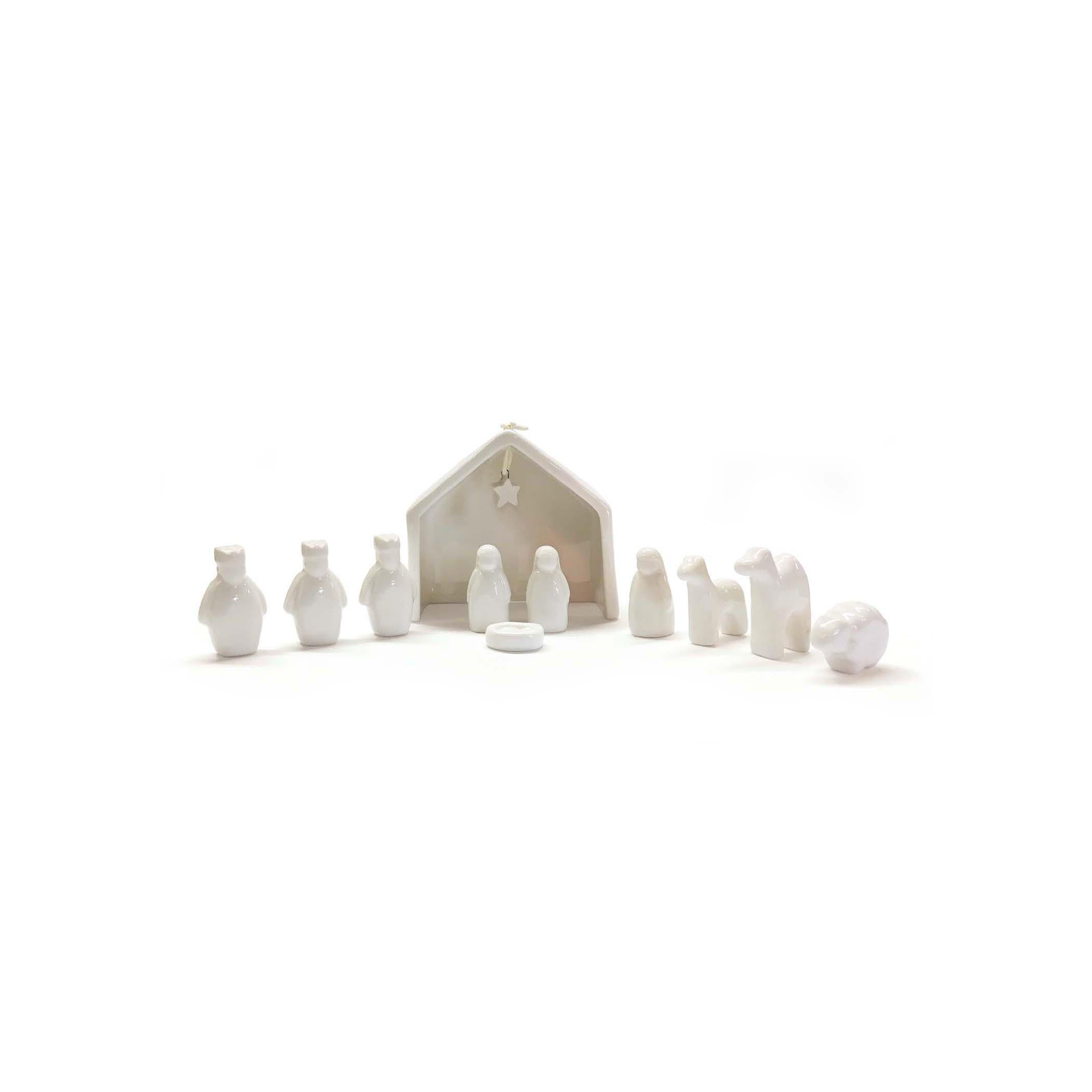 Two's Company Miniature Nativity Set