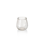 Zodax Hammered Stemless A/P Glass