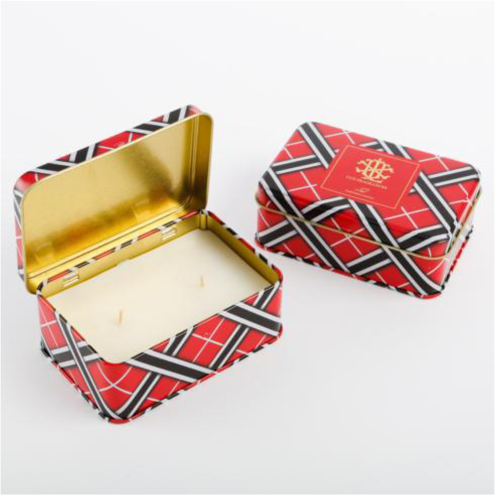 Lux Rectangle Candle Tin