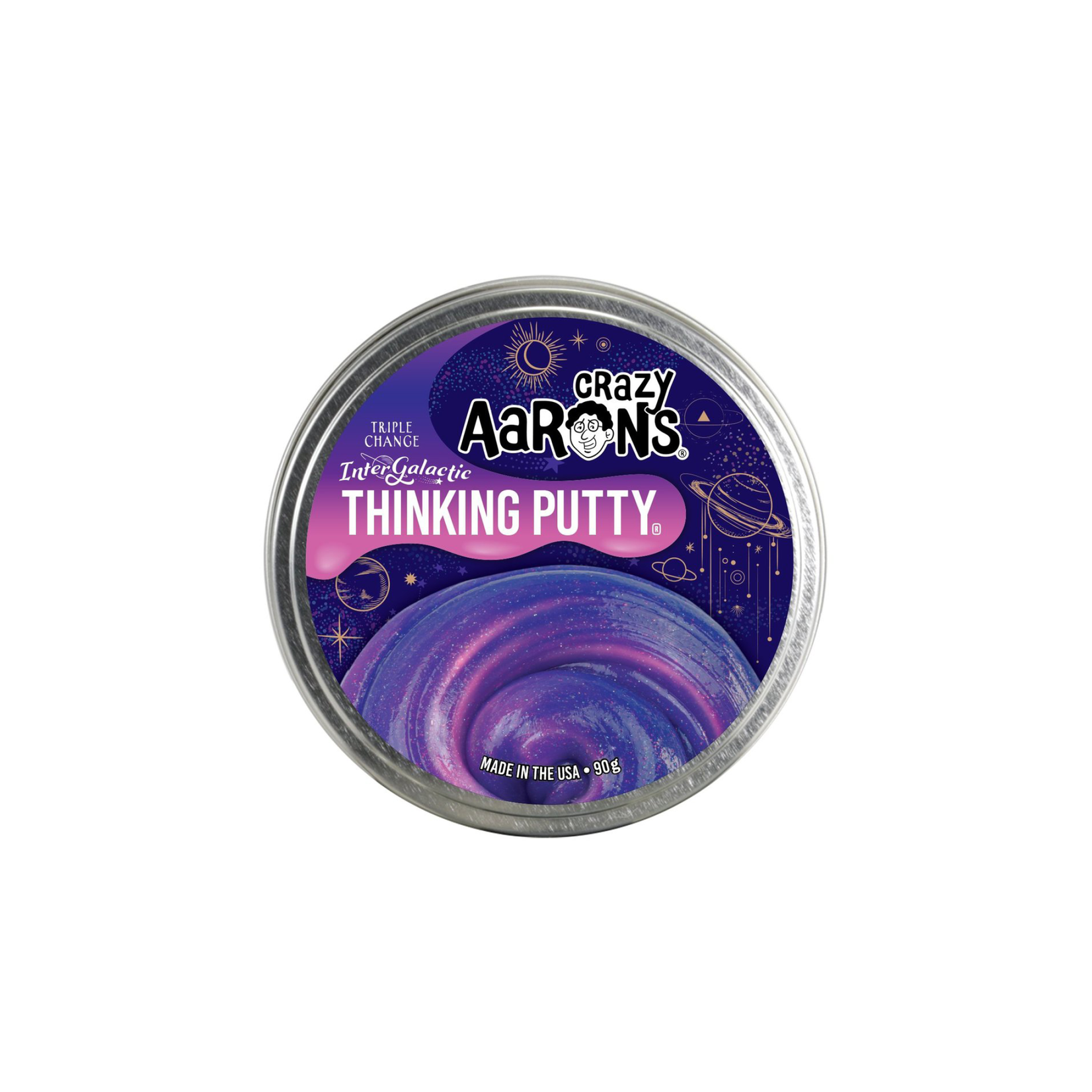 Crazy Aarons Full Size 4" Thinking Putty Tin