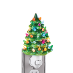 Two's Company Vintage Christmas Tree Nightlight Decor