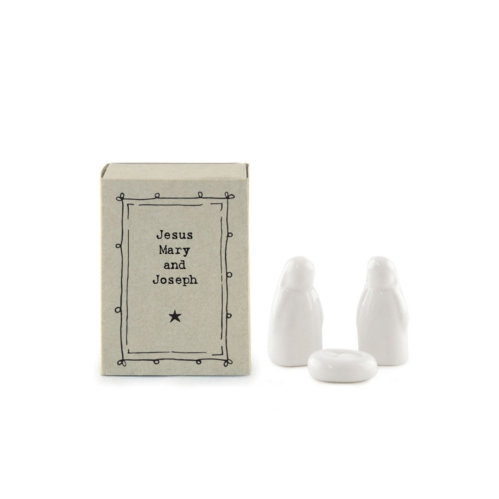 Two's Company Nativity Matchbox