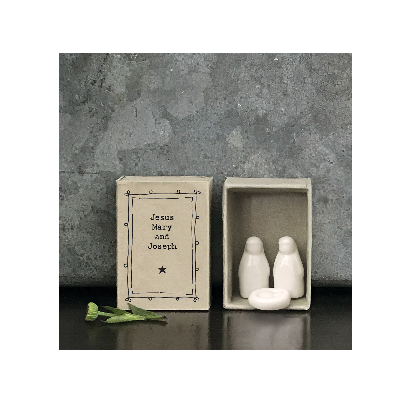 Two's Company Nativity Matchbox