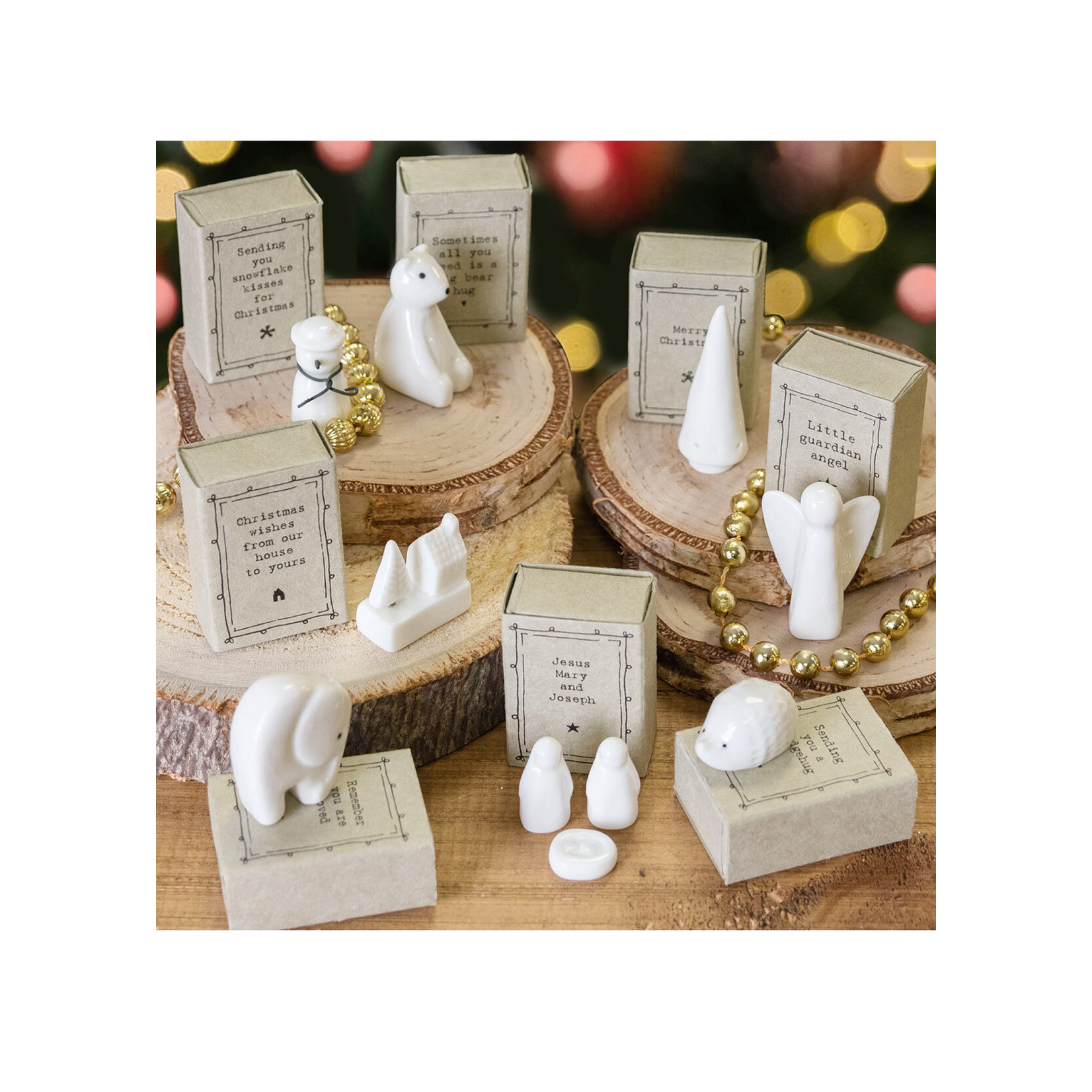 Two's Company Nativity Matchbox
