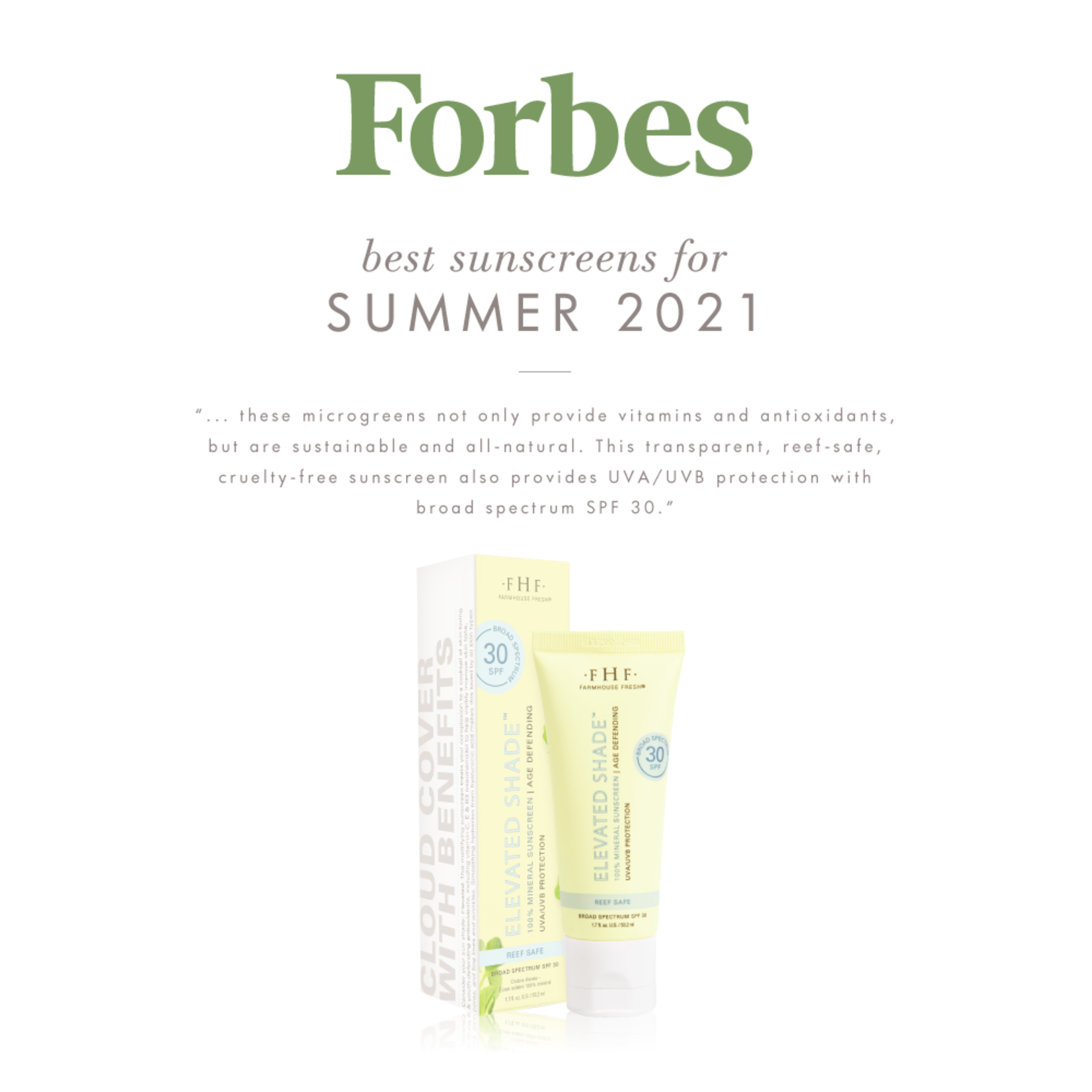 Farmhouse Fresh Elevated Shade Mineral Sunscreen