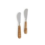 Two's Company Wicker Weave Spreader