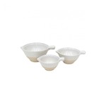 Casafina Fattoria Set/3 Measuring Cups, White