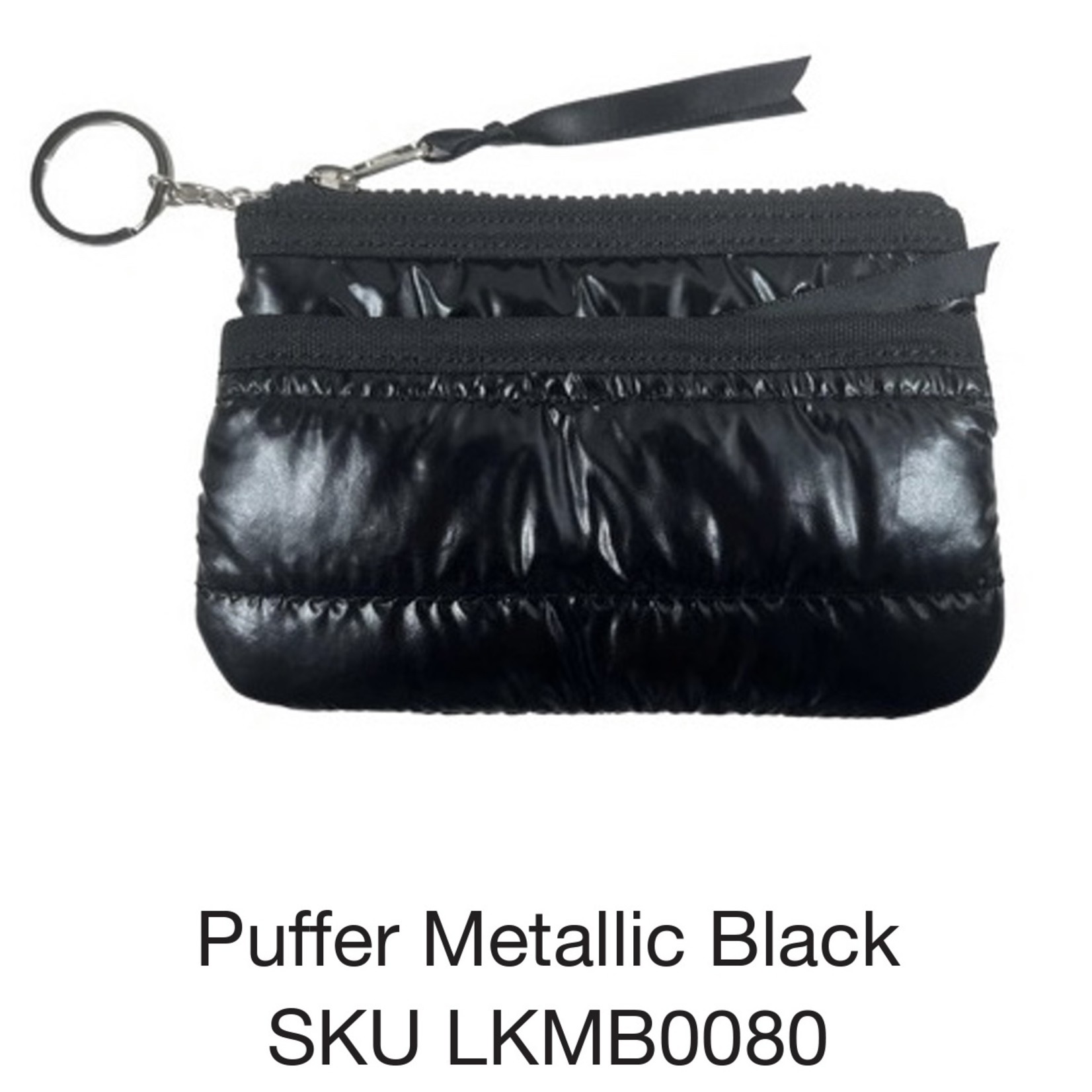 PU Wristlet Keychain with Card Holder – Flyclothing LLC