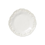 Vietri Incanto Stone Lace Salad Plate White