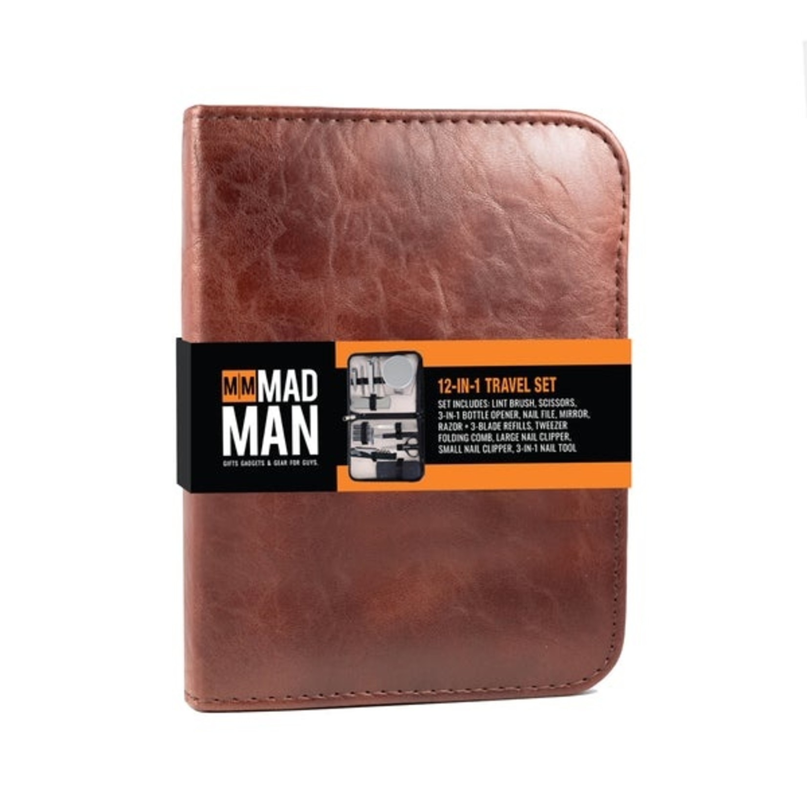 Mad Man Mr. On the Move 12-In-1 Travel Set