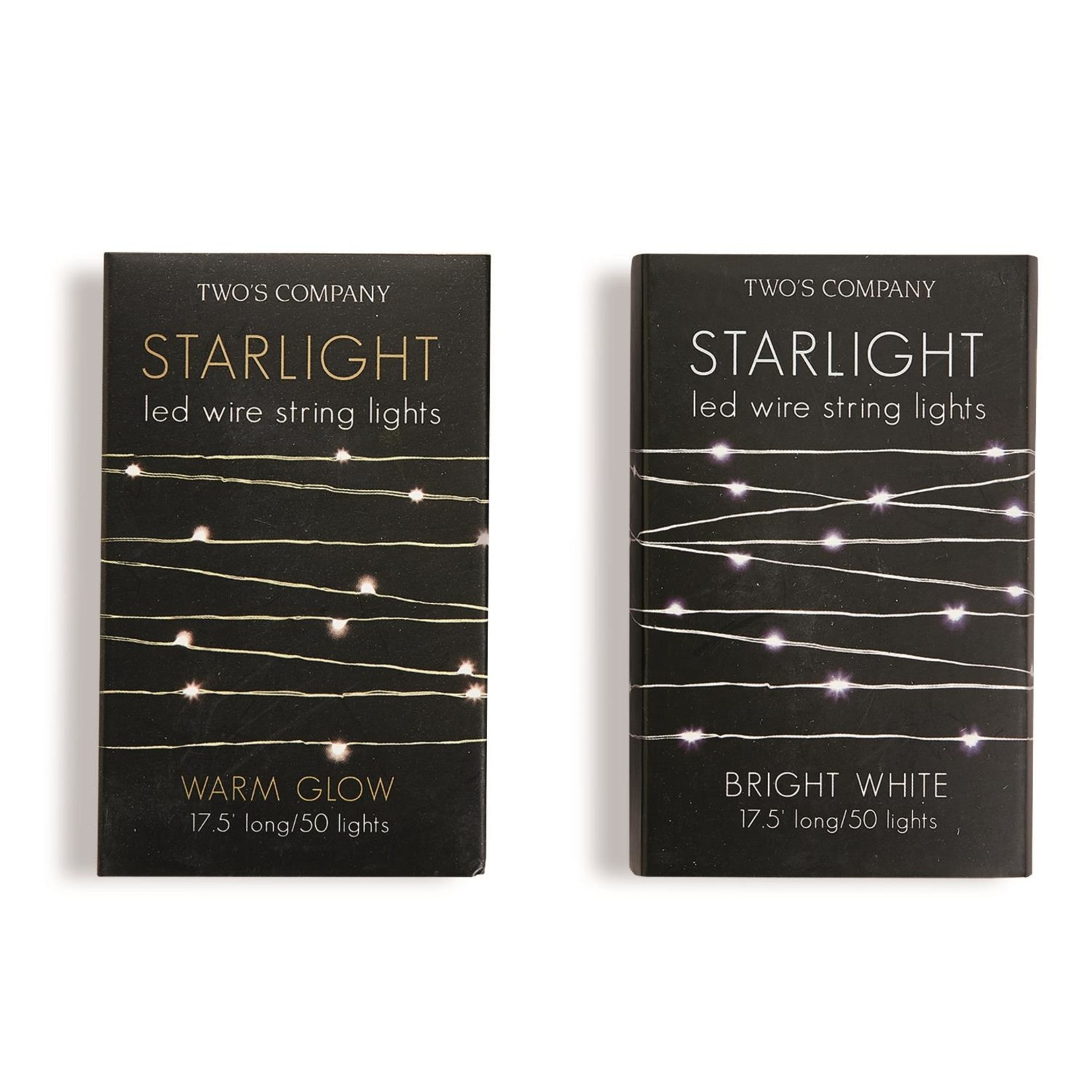 Two's Company Starlight LED Wire String Light