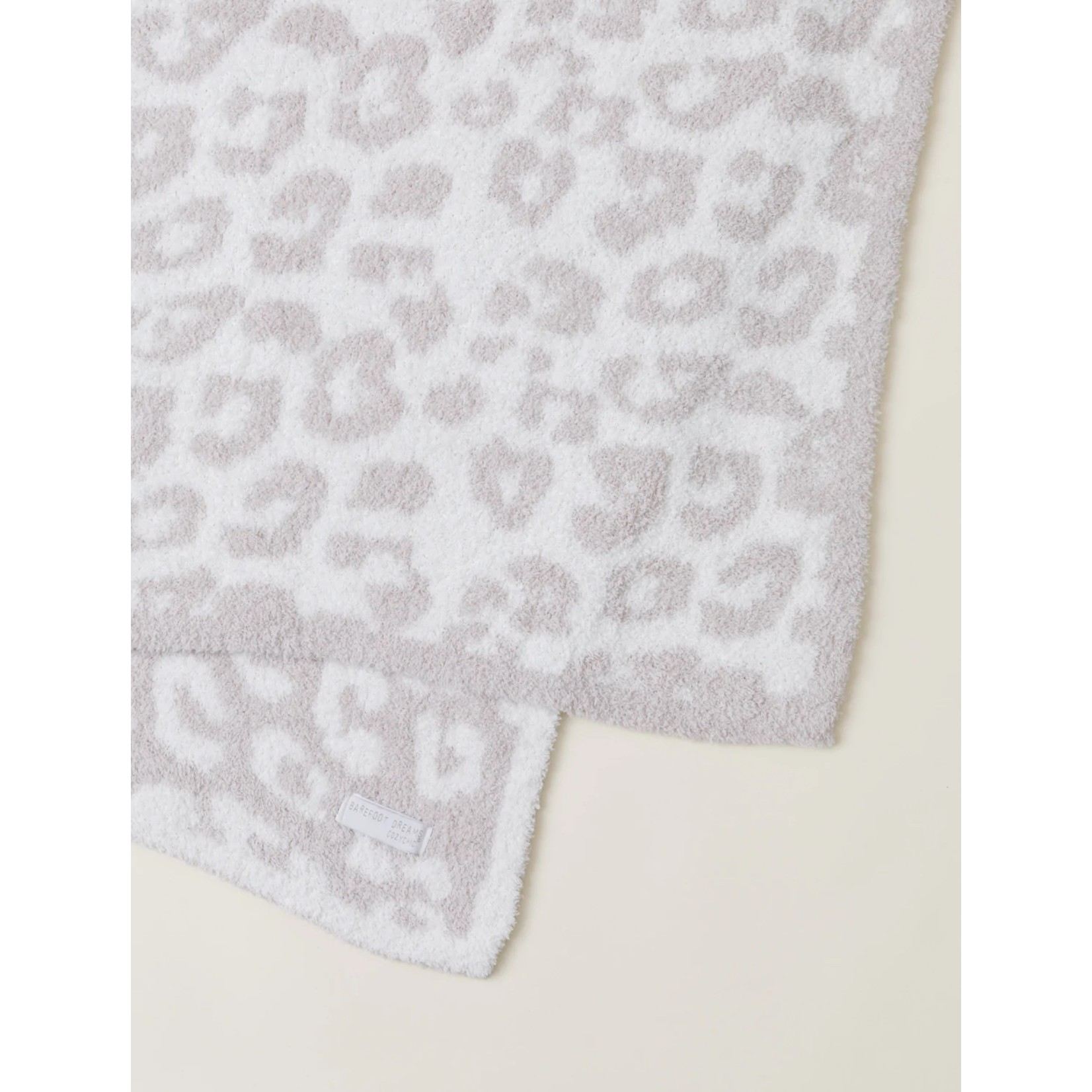 Barefoot Dreams CC BITW Adult Throw, Stone/Cream